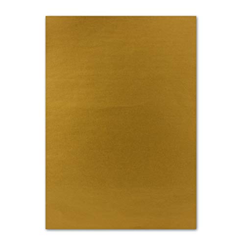 100 Blatt DIN A5 Papier - Vanille - 120gr - 14,8 x 21cm