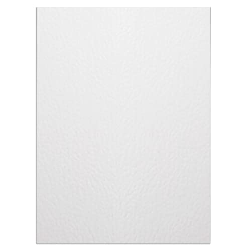 1000 DIN A5 Einzelkarten Papierbögen gehämmert - Hochweiß - 240 g/m² - 14,8 x 21 cm - Bastelbogen Tonpapier Fotokarton Bastelpapier Tonkarton - FarbenFroh von FarbenFroh by GUSTAV NEUSER