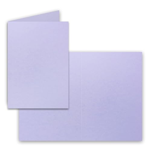 1000 Faltkarten B6 - Lila - Blanko Doppel-Karten - 12 x 17 cm - sehr formstabil - für Drucker geeignet - Serie: FarbenFroh 1000 Faltkarten B6 - Lila - Blanko Doppel-Karten - 12 x 17 cm - sehr formstabil - für Drucker geeignet - Serie: FarbenFroh von FarbenFroh by GUSTAV NEUSER