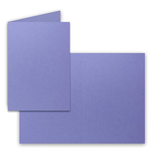 1000 Faltkarten B6 - Violett - Blanko Doppel-Karten - 12 x 17 cm - sehr formstabil - für Drucker geeignet - Serie: FarbenFroh 1000 Faltkarten B6 - Violett - Blanko Doppel-Karten - 12 x 17 cm - sehr formstabil - für Drucker geeignet - Serie: FarbenFroh von FarbenFroh by GUSTAV NEUSER