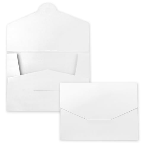 10x stabile Papier Mappe für DIN A4 und DIN C4 in Hochweiß - 22 x 30,5 cm - 240 g/m² - als Präsentationsmappen, Bewerbungsmappen, Projektmappen geeignet 10x stabile Papier Mappe für DIN A4 und DIN C4 in Hochweiß - 22 x 30,5 cm - 240 g/m² - als Präsentationsmappen, Bewerbungsmappen, Projektmappen geeignet von FarbenFroh by GUSTAV NEUSER