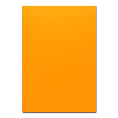 25 DIN A4 Papier-bögen Planobogen - Mango (Orange) - 225 g/m² - 21 x 29,7 cm - Ton-Papier Fotokarton Bastel-Papier Ton-Karton - FarbenFroh von FarbenFroh by GUSTAV NEUSER