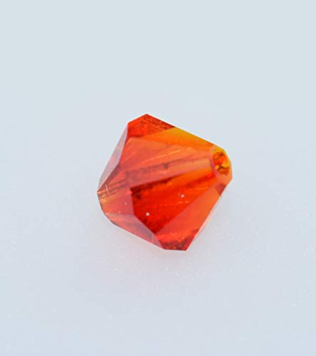 Swarovski Perlen spitz 8mm • 5 Stück Schliffspitzperlen • viele Farben Glasschliffperlen zur Auswahl (fireopal) von Farbenspiel Schmuckzubehör