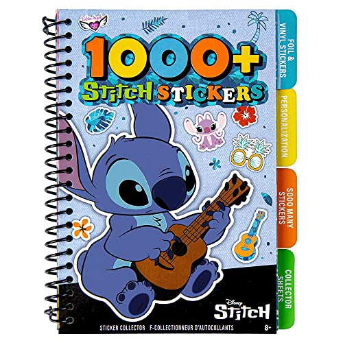 Fashion Angels Disney Stickerbuch – Enthält 1000+ Aufkleber und 10 Sticker-Sammelseiten – Lilo und Stitch Sammelsticker – ab 8 Jahren von Fashion Angels