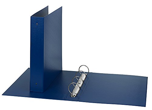 Favorit 100460451 - Ordner Format innen 23 x 33 cm, Ringe 50 mm, dunkelblau von Favorit