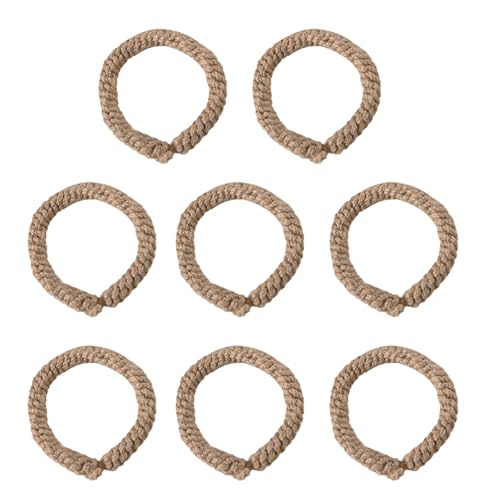 Fcnjsao Twist Vorhangschnallen Handgefertigt Jutes Geflochtener Vorhang Seil Raffhalter Clip Holdback Vorhangzugang von Fcnjsao