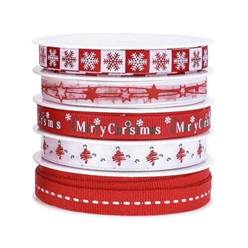 Weihnachtsthema Ribbon Roll Set Von 5 Für Erstellen Von Krank von Fcnjsao