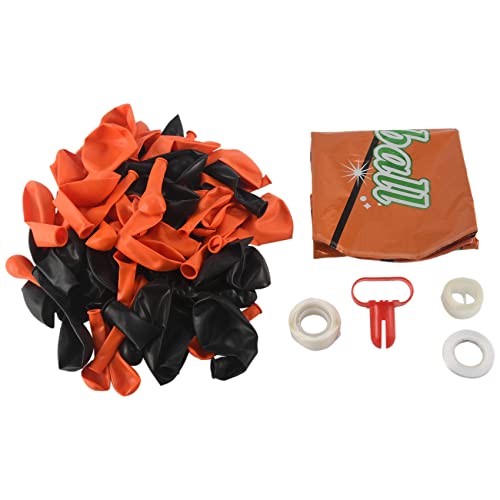 Fcuajdkq 110 StüCke Basketball Thema Ballon Garland Arch Kit Schwarz Orange Luft Ballons für Basketball Sport Thema Dekor Party ZubehöR von Fcuajdkq