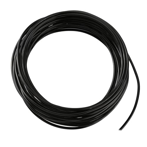 2 Mm Goldener Aluminiumdraht, 5 M DIY-Bastelzubehör, Geeignet für Bastel-Stents, Schmuckherstellung, Ideal für Amateure, Leicht zu Biegen, zu Drehen und zu Schneiden (BLACK) von Fdit