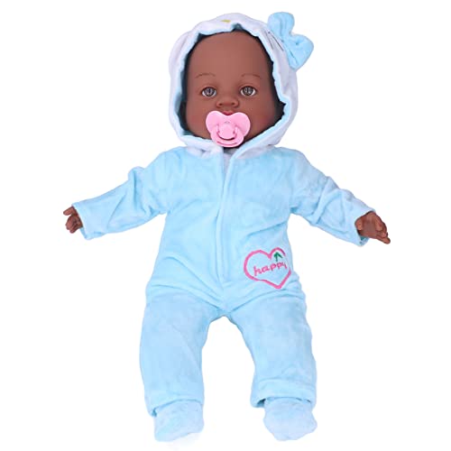 Fdit 16-Zoll-Reborn-Puppe, Lebensechte Neugeborene Babypuppe mit Schnuller Als Kindergeburtstagsgeschenk von Fdit