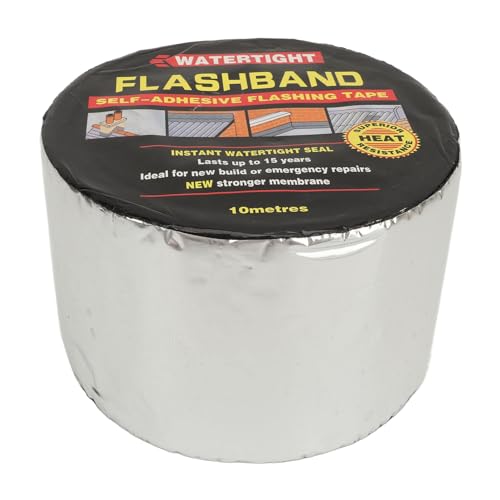 Fdit Asphalt Crack Tape, Wasserdichtes Klebeband für Schiffsdichtungslager, Farbstahlfliesen usw., Lange Anhaltende Aluminiumfolie -Dichtungsfleck -Reparatur -Leck von Fdit