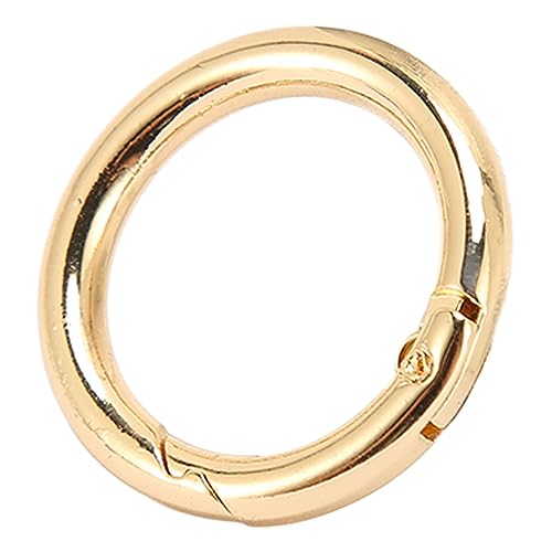 Federring-Verschlüsse, Elegante Kupfer-Federverschlüsse für Halsketten, Armbänder, Knöchelketten, Ohrringe, 20 Stück für die Schmuckherstellung (GOLD) von Fdit