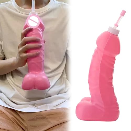 Feaolala Penis Bong,Lustige Party Gadgets Große Penis Wasserflasche Dekorationszubehör für Junggesellinnenabschiede Erwachsenen Scherzartikel (1 STK) von Feaolala