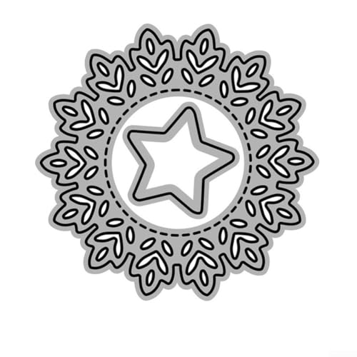 1 x Metall-Stanzformen-Set aus Metall, Stanzformen-Set für Bastelarbeiten, Scrapbooking (LG22-4527) von Feeshoppher