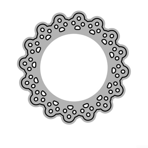 1 x Metall-Stanzformen-Set aus Metall, Stanzformen-Set für Bastelarbeiten, Scrapbooking (LG22-4531) von Feeshoppher