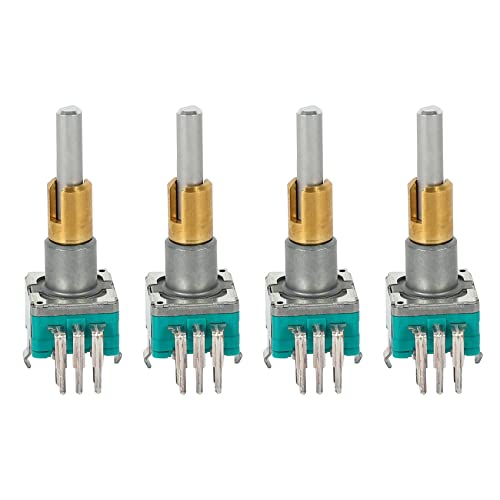 Feeuid 4X EC11EBB24C03 Doppel Achsen Geber mit Schalter 30 Positionierungs Nummer 15 Impuls 25mm von Feeuid