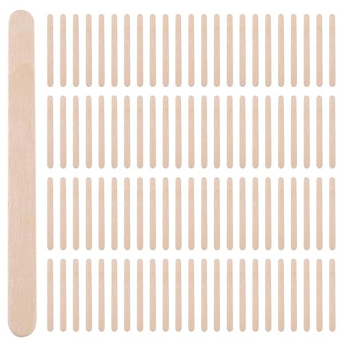 Feeuid 800 Stück Craft Sticks Ice Cream Sticks Popsicle Sticks aus 114 mm Länge Treat Sticks Ice von Feeuid