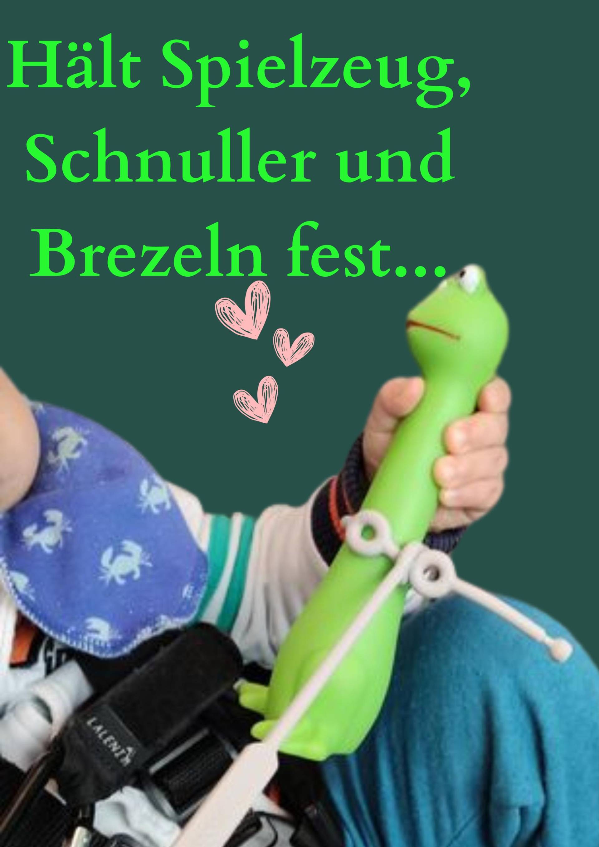 Allesfänger, Schnullerkette, Anti Drop Kette, Anythingcatcher, Spielzeughalter Bpa-Frei Zertifiziert von FeinsteKleinste