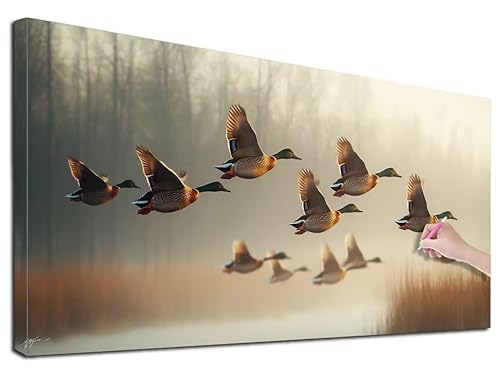 Diamond Painting XXL 90x40 cm Diamond Painting Ente für Erwachsene, DIY Eckige Vollbohrer Tiere Diamond-Painting Set, Mosaikherstellung Bastelset Erwachsene, Diamant Kunst Malerei für Wanddeko, O-58 Diamond Painting XXL 90x40 cm Diamond Painting Ente für Erwachsene, DIY Eckige Vollbohrer Tiere Diamond-Painting Set, Mosaikherstellung Bastelset Erwachsene, Diamant Kunst Malerei für Wanddeko, O-58 von Feionnug