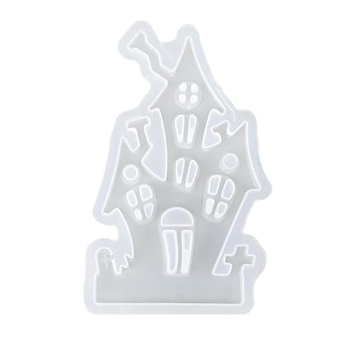 Silikonformen GießFormen Tiere Halloween Candle Holder Silicone (White, 16X10X1CM) von Feizikaw