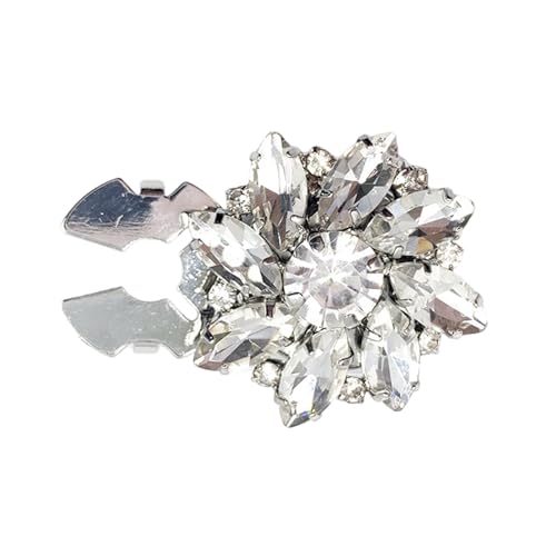 2 Stück Strass-Knopfabdeckungen, Strass-Knop-f Für Damen Und Herren, Abnehmbare Hemdknopfclips, Knöpfe, Schmuck, Ausgefallene Kristallknöpfe Für Anzug, smo-king, Hemd, Zubehör von Fellflying