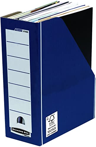 Bankers Box by Fellowes Premium Zeitschriftensammler blau/weiß von Fellowes