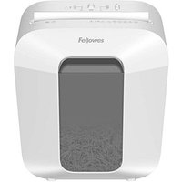 Fellowes Powershred LX25 Aktenvernichter mit Partikelschnitt P-4, 4 x 37 mm, bis 6 Blatt, weiß von Fellowes