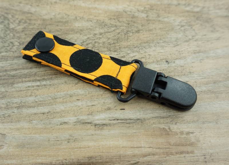 Tube-Clip - Dots Gelb Schwarz von FeludaraDesign