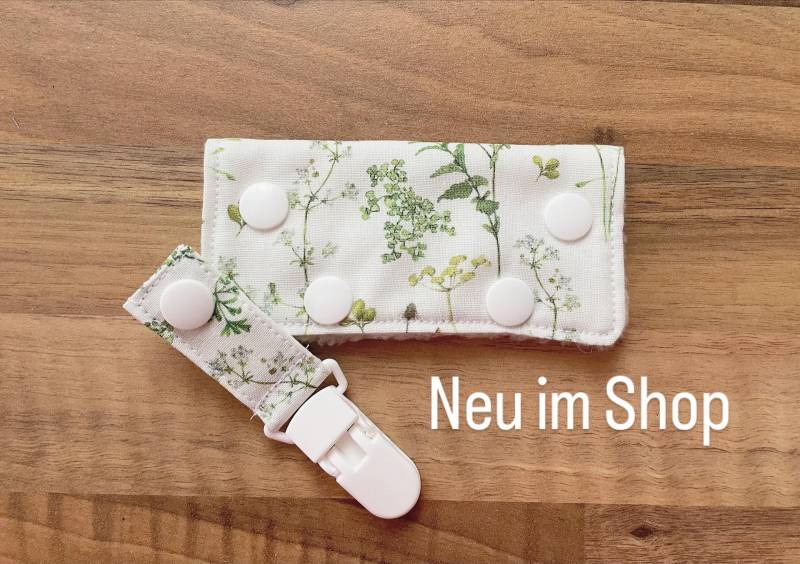 Tubie-Clips & Port-Cover Enterale Ernährung - Kräuter von FeludaraDesign