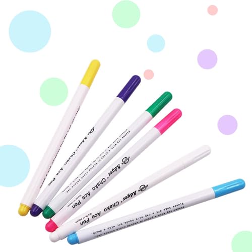 Femnow Trickmarker Stoff, Schneiderkreide, Trickmarker Nähen Zubehör, Kreidestift Nähen, Schneiderkreidestift für Kleidungsstücken Schneiderei Nähen Handarbeiten (6 Farben) Femnow Trickmarker Stoff, Schneiderkreide, Trickmarker Nähen Zubehör, Kreidestift Nähen, Schneiderkreidestift für Kleidungsstücken Schneiderei Nähen Handarbeiten (6 Farben) von Femnow