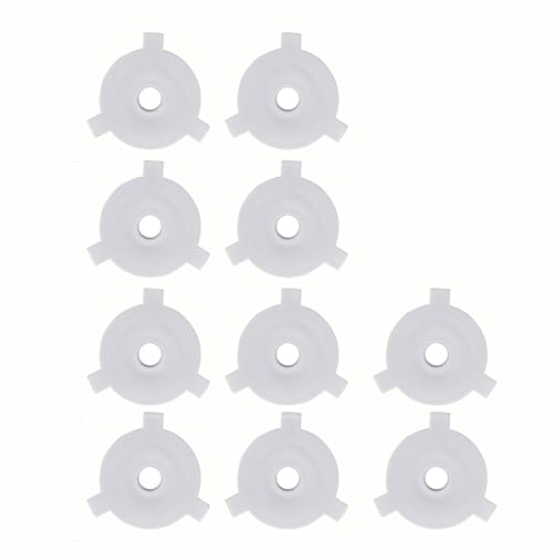 Fenteer 10x Lampenschirm Reduzierringe Lampenschirmringe Lampenringe Stabiler Lichtschirm Ersatz Leichter Unterlegscheibe Adapter, E27 auf 11mm von Fenteer