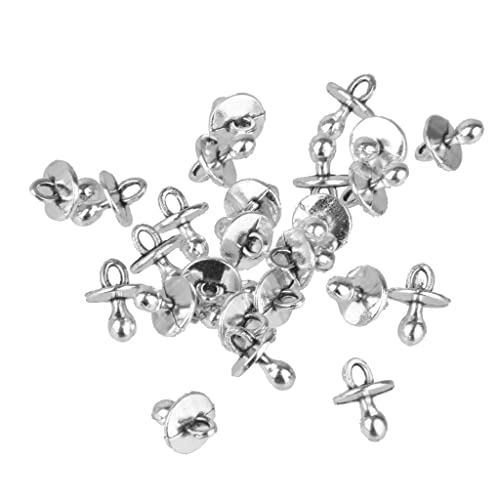 Fenteer 25 Baby Schnuller Charms Anhänger Schmuckanhänger DIY Basteln für Halskette Armband von Fenteer