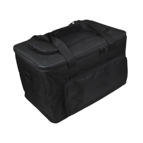 Fenteer Art Supply Storage Bag Track Back Tasche Heavy Duty Toty mit Handlungshülle Zeichnungswerkzeug Organizer für Pinselfahrzeugwerkzeug, L Black von Fenteer