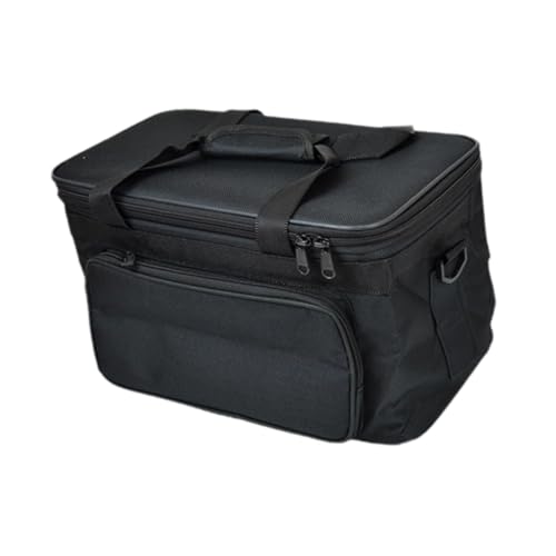 Fenteer Art Supply Storage Bag Track Back Tasche Heavy Duty Toty mit Handlungshülle Zeichnungswerkzeug Organizer für Pinselfahrzeugwerkzeug, S Black von Fenteer