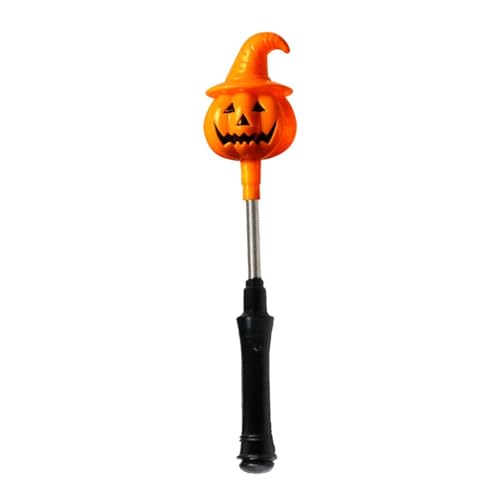 Fenteer Halloween Knicklicht Leuchtstab Niedliches Cartoon Geschenk Spielzeug Party Favors Blinkend für Hochzeiten Raves Karneval Halloween, Orangener Kürbis von Fenteer