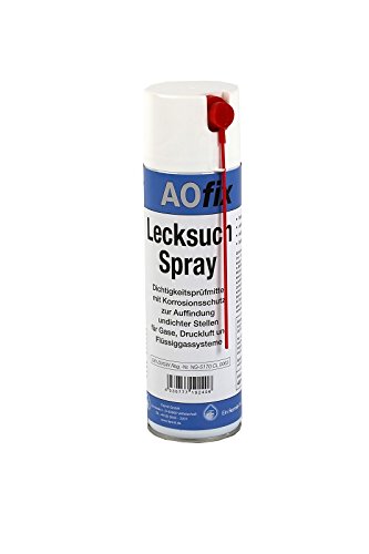 Fermit Lecksuchspray 400 ml Dose - Lecksucher für verschiedene Gase und Materialien in Hoch-, Mittel- und Niederdrucksystemen - 540 g von Fermit