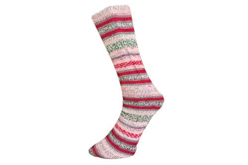 Ferner MALLY SOCKS 150 g Sockenwolle Weihnachtsedition 2022 mit 75% Merinowolle superwash, Farbe:20.12.2022 von Ferner Wolle