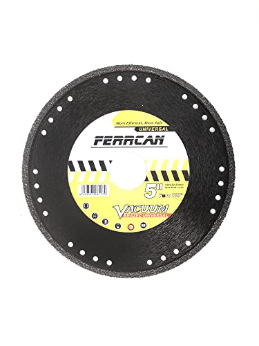 Ferrcan Trennscheibe 125 mm für Winkelschleifer Multi Material zum Schneiden von Eisen, Holz, Gummi, Keramik, Ziegel, Glasfaser, Universal-Trennscheibe von ferrcan