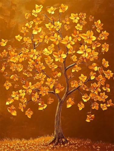 Diamond Painting Abstrakt Baum Diamond Painting Zubehör Komplett, 5d DIY Full Diamant Malerei Kinder Bastelset Erwachsene Stickerei Kreuzstich Kunst Home Büro Wanddekoration Geschenk 100x150cmy-384 von Fesnfuae