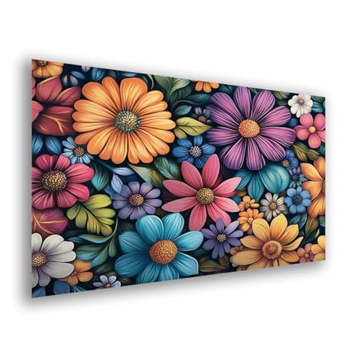 Diamond Painting Blume Gänseblümchen Diamond Painting Zubehör Komplett, 5d DIY Full Diamant Malerei Kinder Bastelset Erwachsene Stickerei Kreuzstich Kunst Home Wanddekoration Geschenk 100x150cmy-359 von Fesnfuae