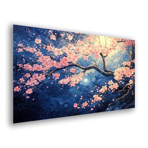 Diamond Painting Erwachsene Japan Diamond Painting Groß 60x80cm 5d Diamant Malerei Bilder Blume DIY Crystal Strass Mosaik Bastelset Erwachsene Diamant Stickerei Set Home Dekoration Wohnzimmer y-347 von Fesnfuae