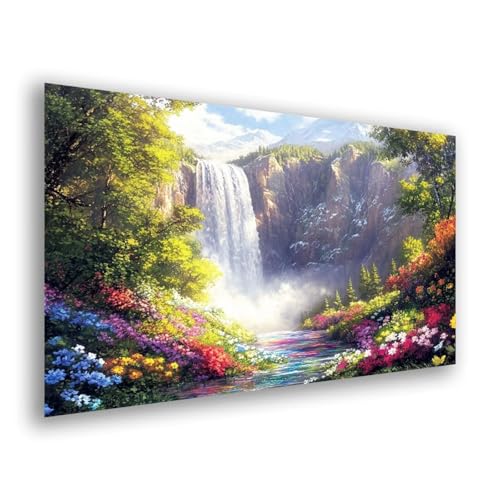 Diamond Painting Erwachsene Landschaft Diamond Painting Groß 60x80cm 5d Diamant Malerei Bilder Fallen DIY Crystal Strass Mosaik Bastelset Erwachsene Diamant Stickerei Set Home Wanddekoration y-363 von Fesnfuae