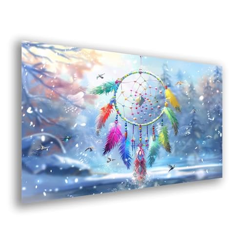 Diamond Painting Erwachsene Landschaft Diamond Painting Groß 60x80cm 5d Diamant Malerei Bilder Feder DIY Crystal Strass Mosaik Bastelset Erwachsene Diamant Stickerei Set Home Wanddekoration y-357 von Fesnfuae