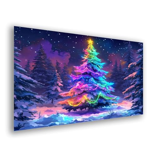 Diamond Painting Fantasie Baum Diamond Painting Zubehör Komplett, 5d DIY Full Diamant Malerei Kinder Bastelset Erwachsene Stickerei Kreuzstich Kunst Home Büro Wanddekoration Geschenk 100x150cmy-353 von Fesnfuae