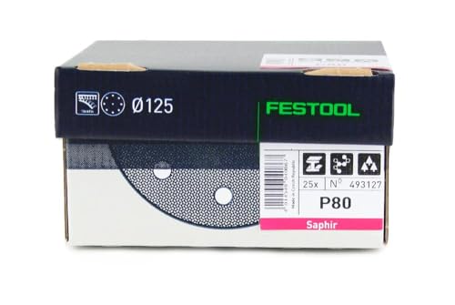 FESTOOL 493127 Schleifscheiben STF D125/90 P80 SA/25 von Festool