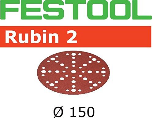 FESTOOL MJ2 Schleifscheiben Rubin2 STF Ø150/48, P180, 10Stk. * 575184 von Festool