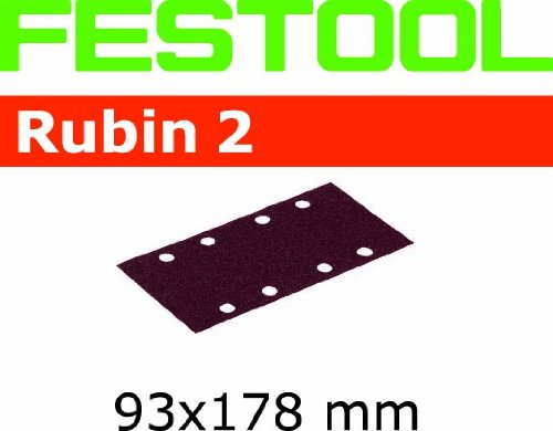 Festool Schleifstreifen STF 93X178/8 P40 RU2/50 Rubin 2 von Festool