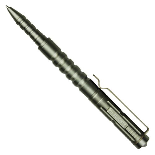 Kugelschreiber Kubotan Tactical Pen Premium II titan von Feuerwehrdiscount