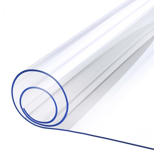 Ffsaacol Tischdecke Tischfolie transparent, Abwaschbare Tischdecke, Durchsichtige Tischdecke, Dick Klare Tischdecke, pflegeleicht, Kratzfest1mm, 95x215cm/37x85in Ffsaacol Tischdecke Tischfolie transparent, Abwaschbare Tischdecke, Durchsichtige Tischdecke, Dick Klare Tischdecke, pflegeleicht, Kratzfest1mm, 95x215cm/37x85in von Ffsaacol