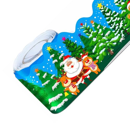 59ft Bulletin Board Border Trim Weihnachtsrand Trim Wandaufkleber Für Klassenzimmer Pinnwand Kreidetafel Whiteboard von Fhkpsqkcn